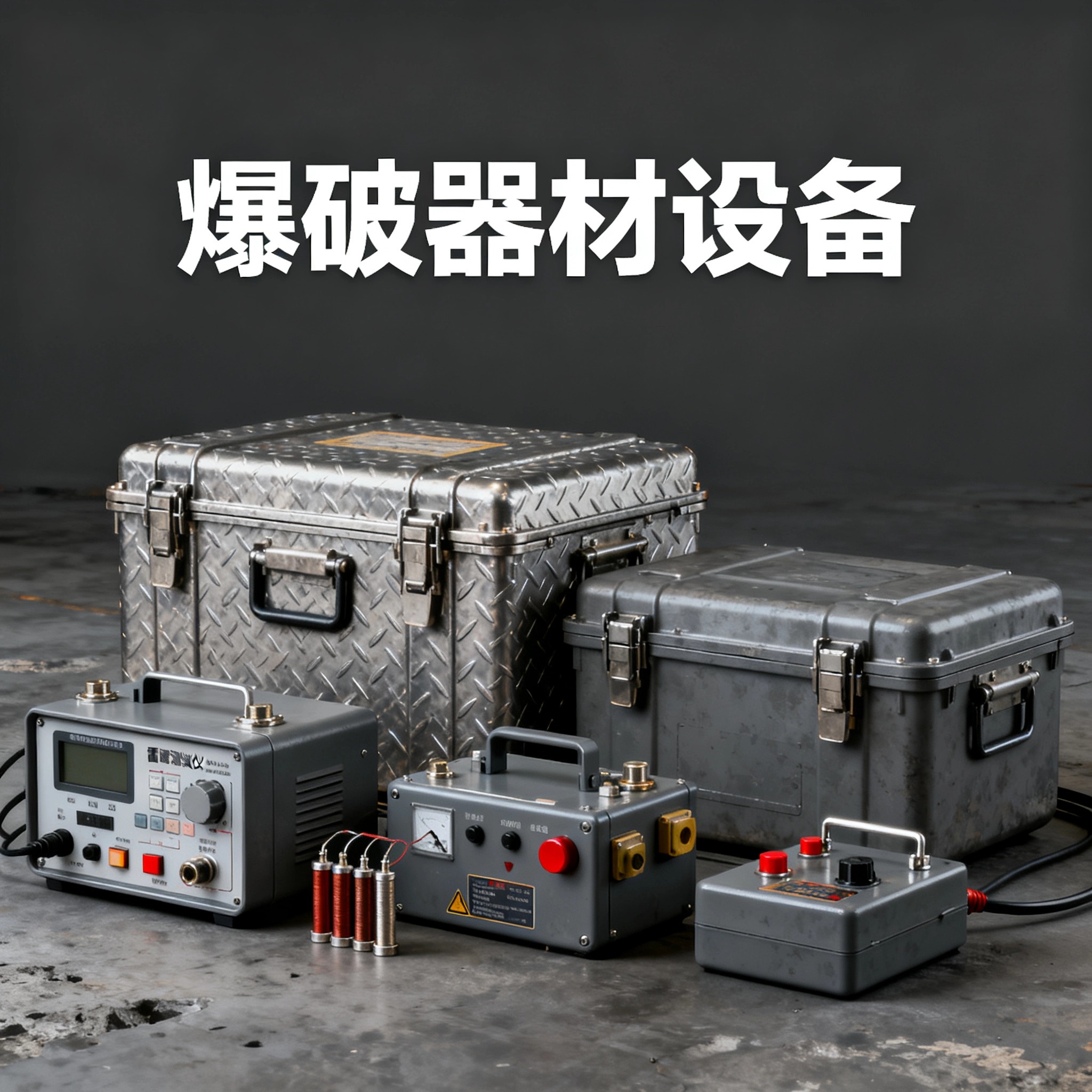 三乡镇爆破工程师的“兵器库”：常用器材一册通